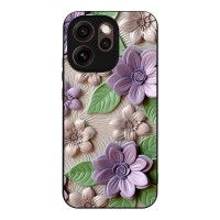 Θήκη Sonique 3D Flower Series για Oppo Reno15 Pro Max Βιολετί