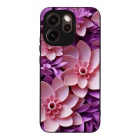 Θήκη Sonique 3D Flower Series για Oppo Reno15 Pro Max Ροζ