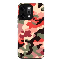 Θήκη Sonique Camouflage Army Series για Oppo Reno14 Pro 5G Κόκκινο