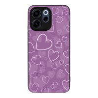 Θήκη Sonique Heart Series για Oppo Reno15 F 5G / Oppo Reno15 FS 5G Βιολετί