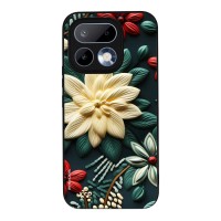 Θήκη Sonique 3D Flower Series για Realme 16 Pro 5G Πράσινο