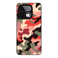 Θήκη Sonique Camouflage Army Series για Realme 16 Pro Plus Κόκκινο