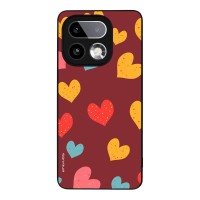 Θήκη Sonique Heart Series για Realme 16 Pro Plus Μπορντώ