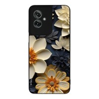 Θήκη Sonique 3D Flower Series για Motorola Moto G55 5G Εκρού