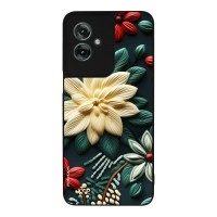Θήκη Sonique 3D Flower Series για Motorola Moto G55 5G Πράσινο