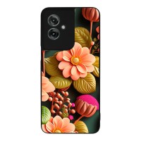 Θήκη Sonique 3D Flower Series για Motorola Moto G55 5G Σομόν