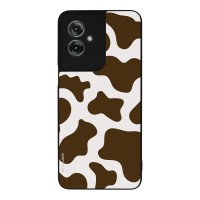 Θήκη Sonique Animal Print Series για Motorola Moto G55 5G Cow 02
