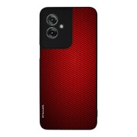 Θήκη Sonique Carbon Series για Motorola Moto G55 5G Κόκκινο