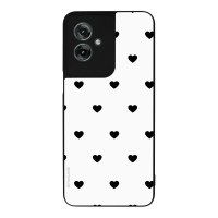 Θήκη Sonique Heart Series για Motorola Moto G55 5G Λευκό