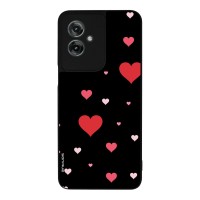 Θήκη Sonique Heart Series για Motorola Moto G55 5G Μαύρο