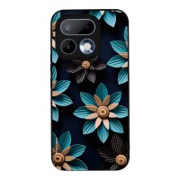Θήκη Sonique 3D Flower Series για Motorola Moto G56 5G Γαλάζιο