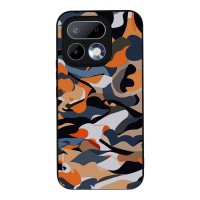 Θήκη Sonique Camouflage Army Series για Motorola Moto G56 5G Πορτοκαλί