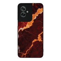 Θήκη Sonique Marble Series για Motorola Moto G55 5G Κόκκινο