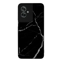 Θήκη Sonique Marble Series για Motorola Moto G55 5G Μαύρο