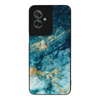 Θήκη Sonique Marble Series για Motorola Moto G55 5G Μπλε