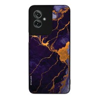 Θήκη Sonique Marble Series για Motorola Moto G55 5G Μωβ