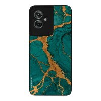 Θήκη Sonique Marble Series για Motorola Moto G55 5G Πράσινο