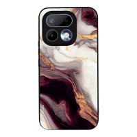 Θήκη Sonique Marble Series για Motorola Moto G56 5G Μπορντώ