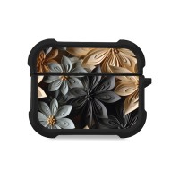 Θήκη Σιλικόνης Sonique 3D Flower Series για AirPods Pro 3 Γκρι