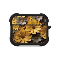 Θήκη Σιλικόνης Sonique 3D Flower Series για AirPods Pro 3 Κίτρινο