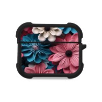 Θήκη Σιλικόνης Sonique 3D Flower Series για AirPods Pro 3 Ροζ 01