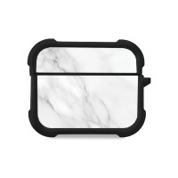 Θήκη Σιλικόνης Marble Series για AirPods Pro 3 Λευκό
