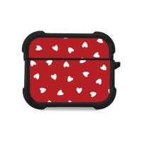 Θήκη Σιλικόνης Sonique Heart Series για AirPods Pro 3 Κόκκινο