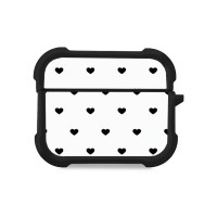 Θήκη Σιλικόνης Sonique Heart Series για AirPods Pro 3 Λευκό