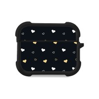 Θήκη Σιλικόνης Sonique Heart Series για AirPods Pro 3 Μαύρο 01