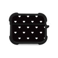 Θήκη Σιλικόνης Sonique Heart Series για AirPods Pro 3 Μαύρο 02