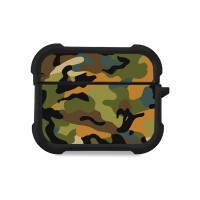 Θήκη Σιλικόνης Sonique Camouflage Army Series για AirPods Pro 3 Πράσινο 01