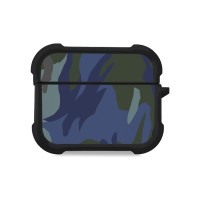 Θήκη Σιλικόνης Sonique Camouflage Army Series για AirPods Pro 3 Μπλε 01