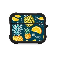 Θήκη Σιλικόνης Sonique Fruit Series για AirPods Pro 3 Ανανάς