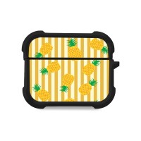 Θήκη Σιλικόνης Sonique Fruit Series για AirPods Pro 3 Ανανάς 01