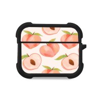 Θήκη Σιλικόνης Sonique Fruit Series για AirPods Pro 3 Ροδάκινο