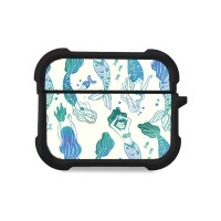 Θήκη Σιλικόνης Sonique Ocean Series για AirPods Pro 3 Γοργόνες