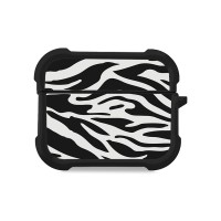 Θήκη Σιλικόνης Sonique Animal Print Series για AirPods Pro 3 Zebra