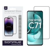 Hardy Glass Sonique Premium Series HD Full Cover 9H Realme C71 4G Μαύρο