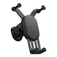 Bάση Αυτοκινήτου Αεραγωγού Baseus Gravitational Pro Wireless Charger 15W Μαύρο