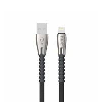 Καλώδιο Flat Havit H6101 USB 2.0 σε Lightning 1Μ Μαύρο