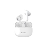 Ακουστικά Bluetooth Havit TW967 με Θήκη Φόρτισης Λευκό