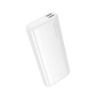 Powerbank Hoco J158A Runner 10000mAh με 2 Θύρες USB-A Λευκό