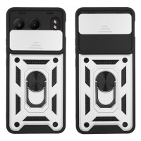 Θήκη Ring Armor CamPro Sonique για OnePlus OnePlus Nord 4 5G Ασημί