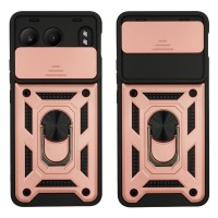 Θήκη Ring Armor CamPro Sonique για OnePlus OnePlus Nord 4 5G Ροζ Χρυσό