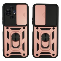 Θήκη Ring Armor CamPro Sonique TCL 50 NxtPaper / TCL 50 Pro NxtPaper Ροζ Χρυσό