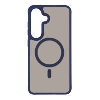 Θήκη Magnetic MagMatte Lens Sonique Samsung Galaxy S26 Plus Μπλε Σκούρο