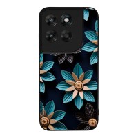 Θήκη Sonique 3D Flower Series για Motorola Moto G67 5G / Moto G77 5G Γαλάζιο