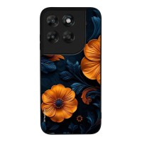 Θήκη Sonique 3D Flower Series για Motorola Moto G67 5G / Moto G77 5G Πορτοκαλί 01