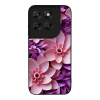 Θήκη Sonique 3D Flower Series για Motorola Moto G67 5G / Moto G77 5G Ροζ