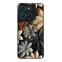 Θήκη Sonique 3D Flower Series για Motorola Moto G57 Power 5G / Moto G67 Power 5G Γκρι